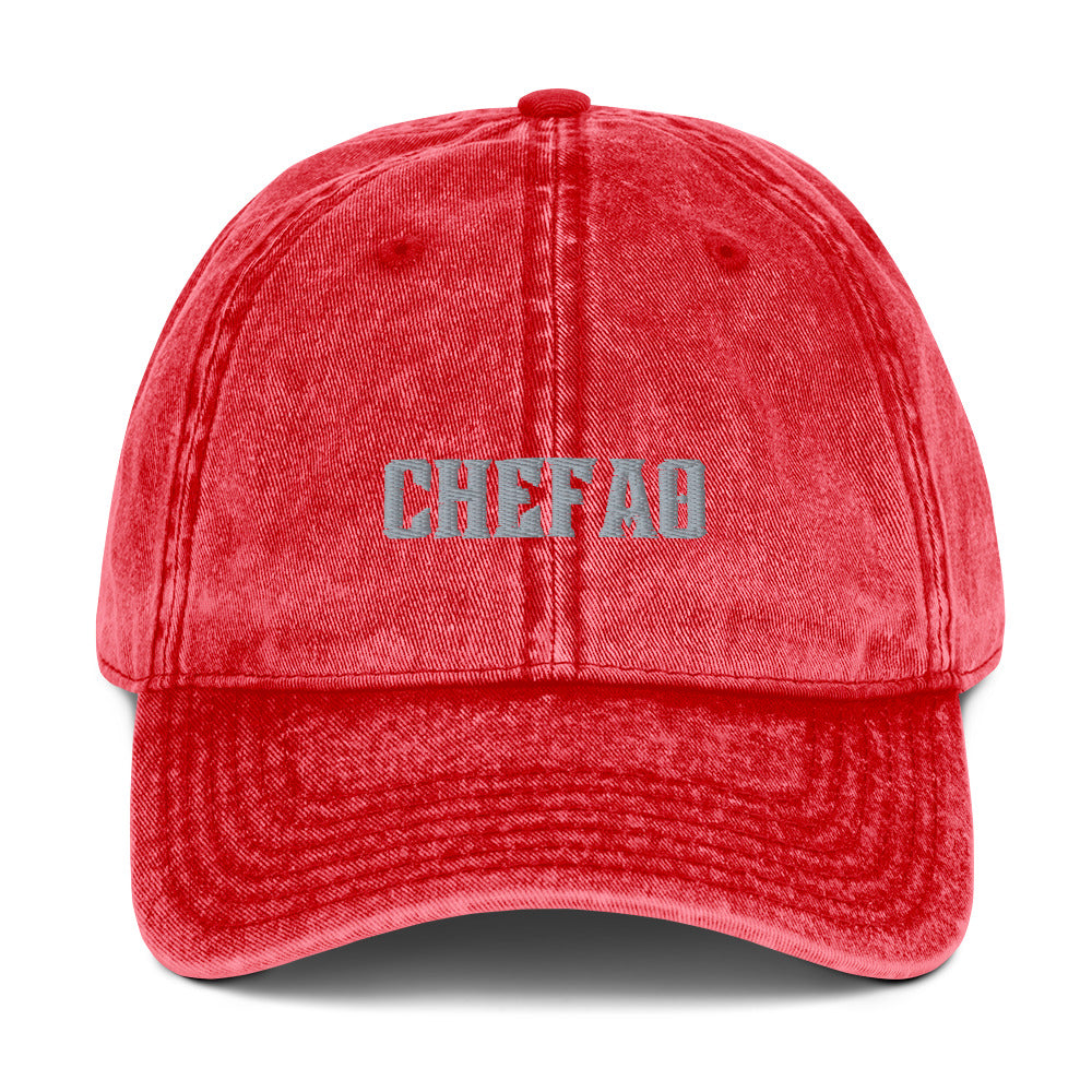 Chefao I, Vintage Cotton Twill Cap