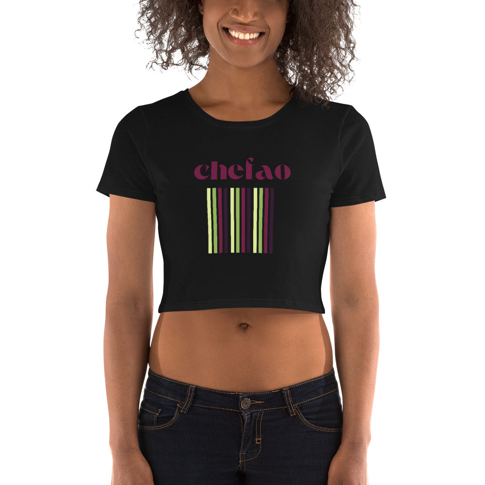 Chefao Retro I, Women’s Crop Tee