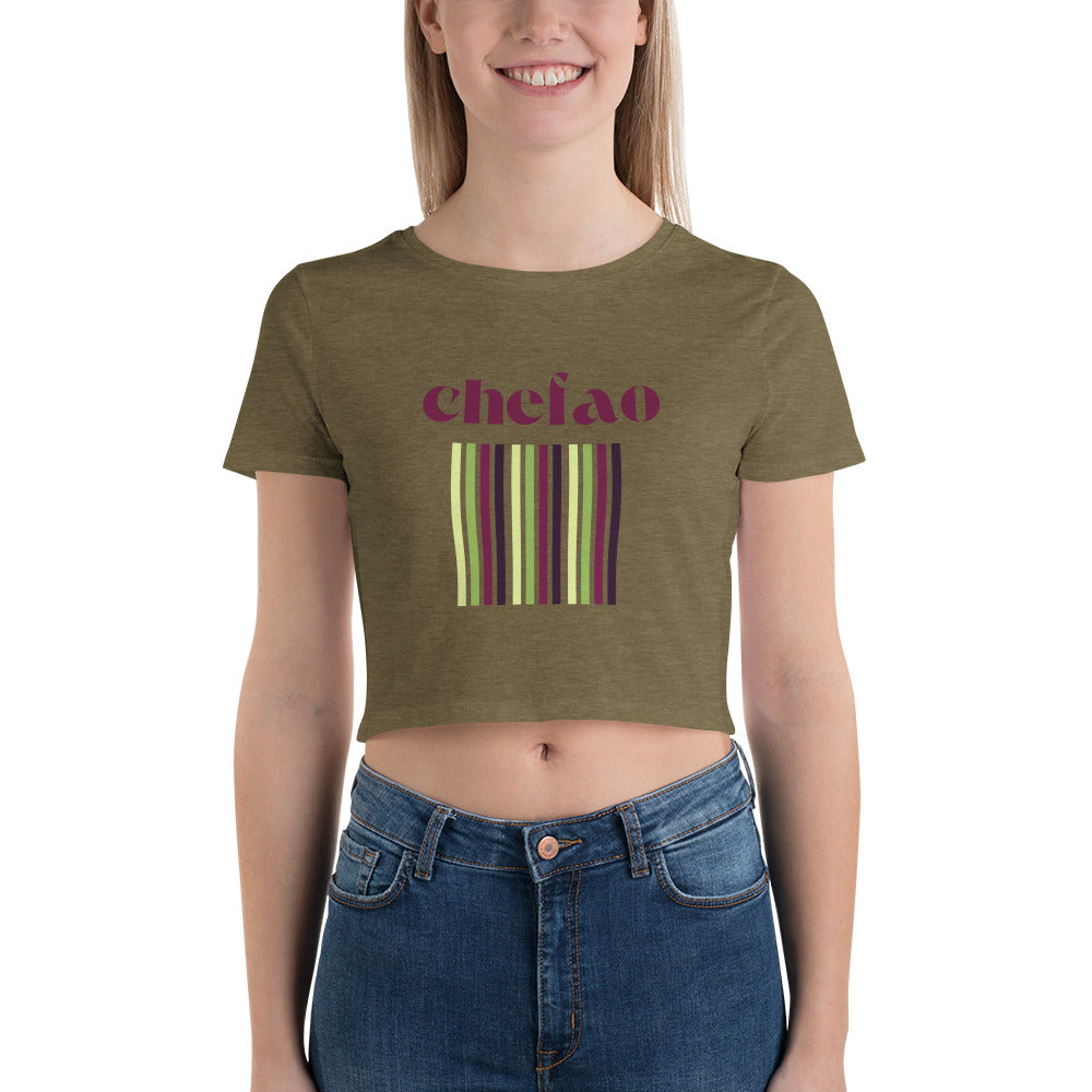 Chefao Retro I, Women’s Crop Tee