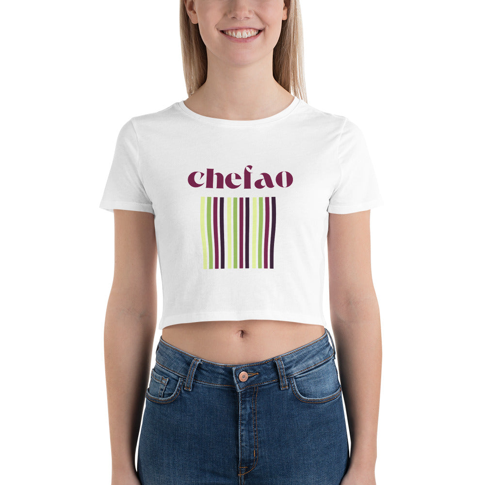 Chefao Retro I, Women’s Crop Tee