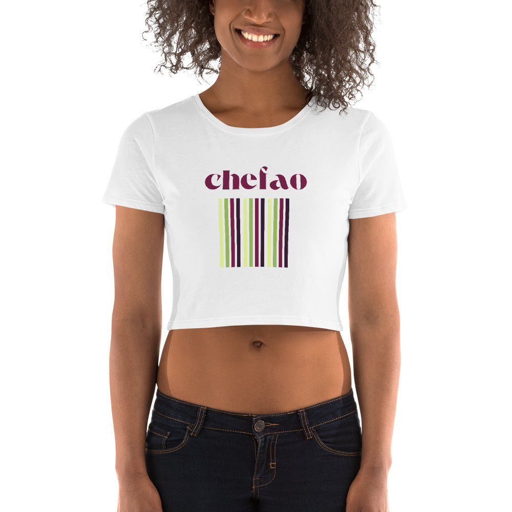 Chefao Retro I, Women’s Crop Tee