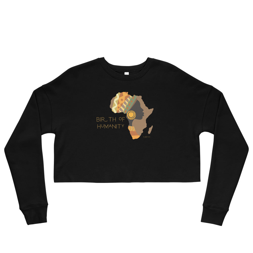 Birth of Humanity™ II, Crop Sweatshirt