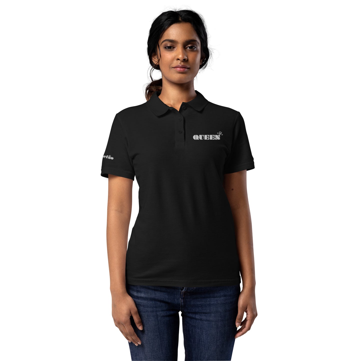 Chefao Queen I, Women’s pique polo shirt