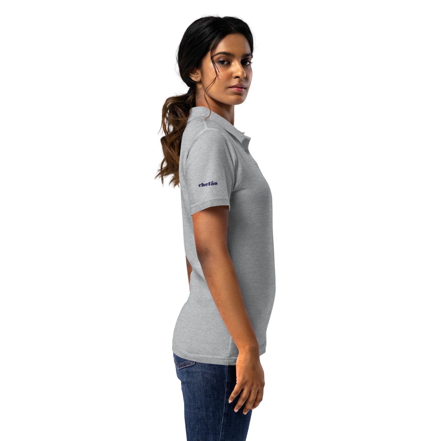 Chefao Queen I, Women’s pique polo shirt