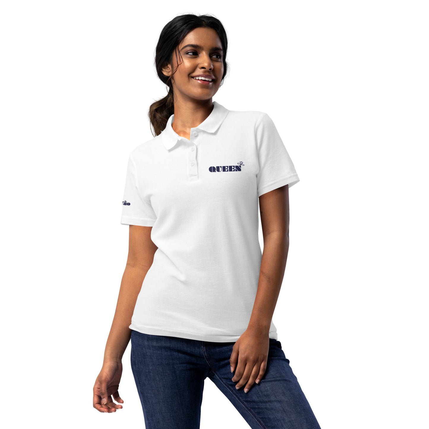 Chefao Queen I, Women’s pique polo shirt