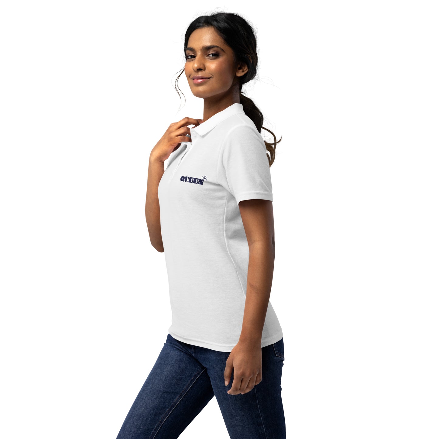 Chefao Queen I, Women’s pique polo shirt