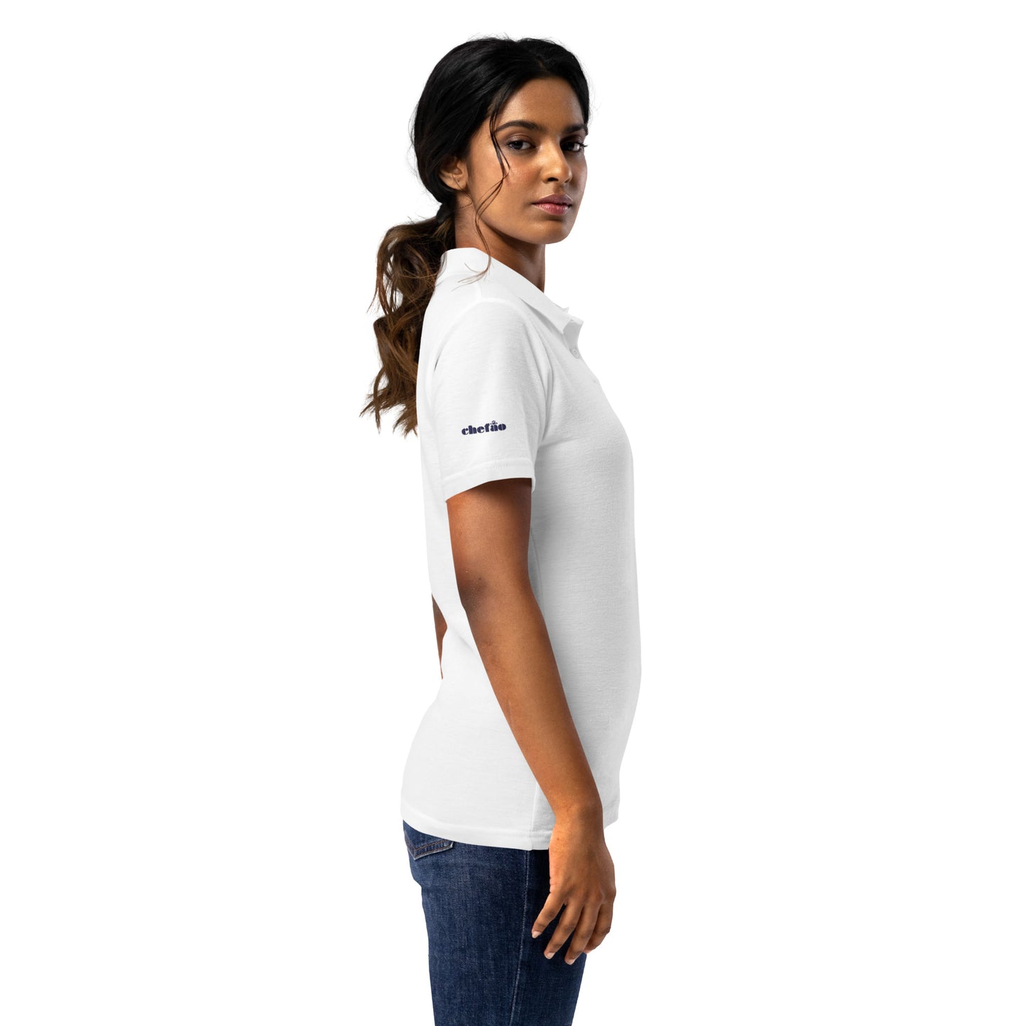 Chefao Queen I, Women’s pique polo shirt