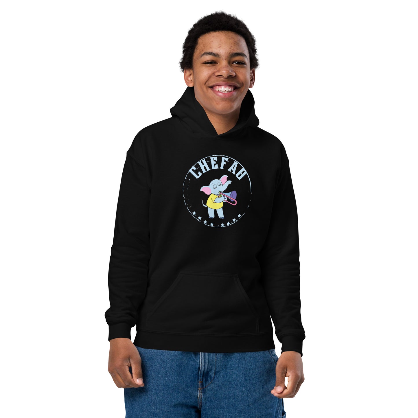 Chefao Trombone II, Youth heavy blend hoodie