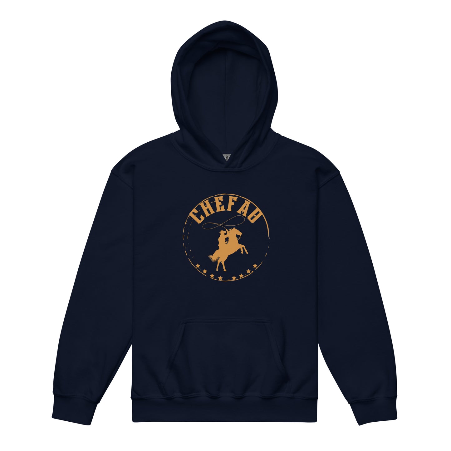 Chefao Cowboy V, Youth heavy blend hoodie