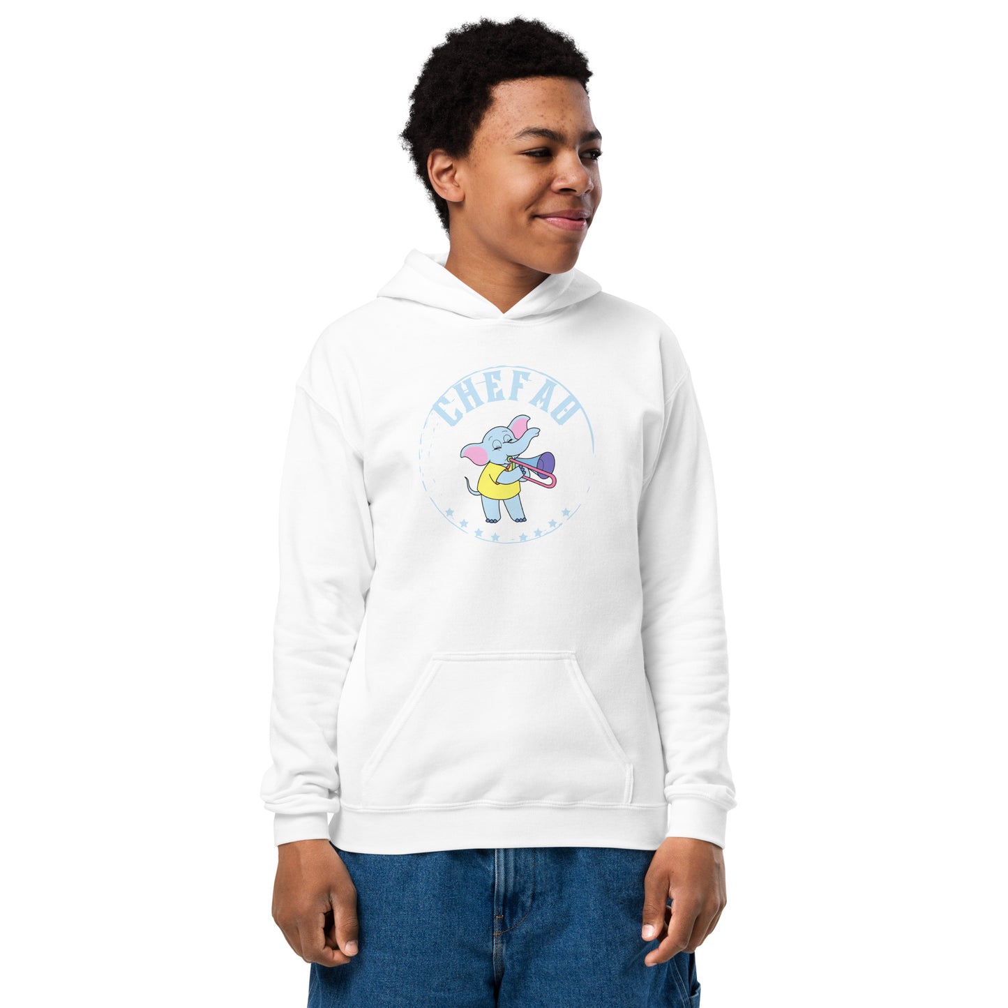 Chefao Trombone II, Youth heavy blend hoodie