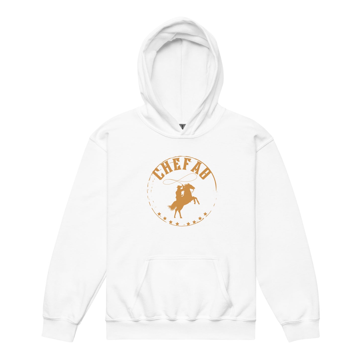 Chefao Cowboy V, Youth heavy blend hoodie